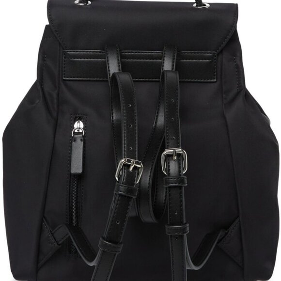 NWT Calvin Klein Logo Embellished Nylon Mini Backpack - Picture 3 of 6